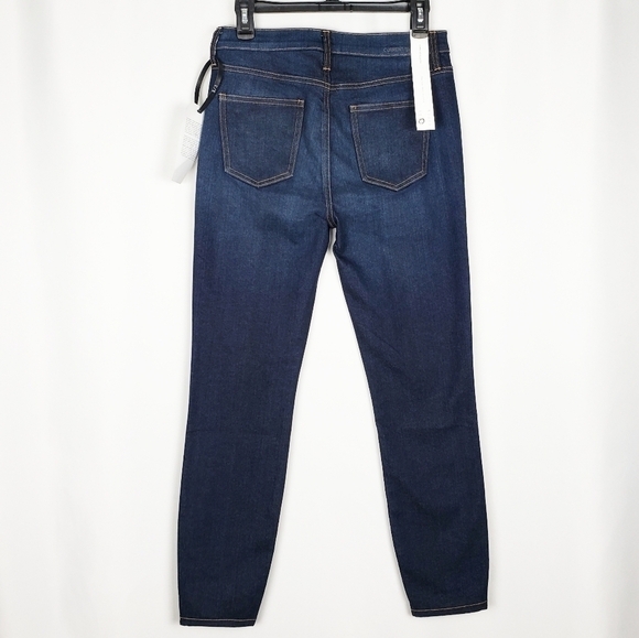 CURRENT/ELLIOTT high waist jeans in bay stripe - Picture 3 of 8